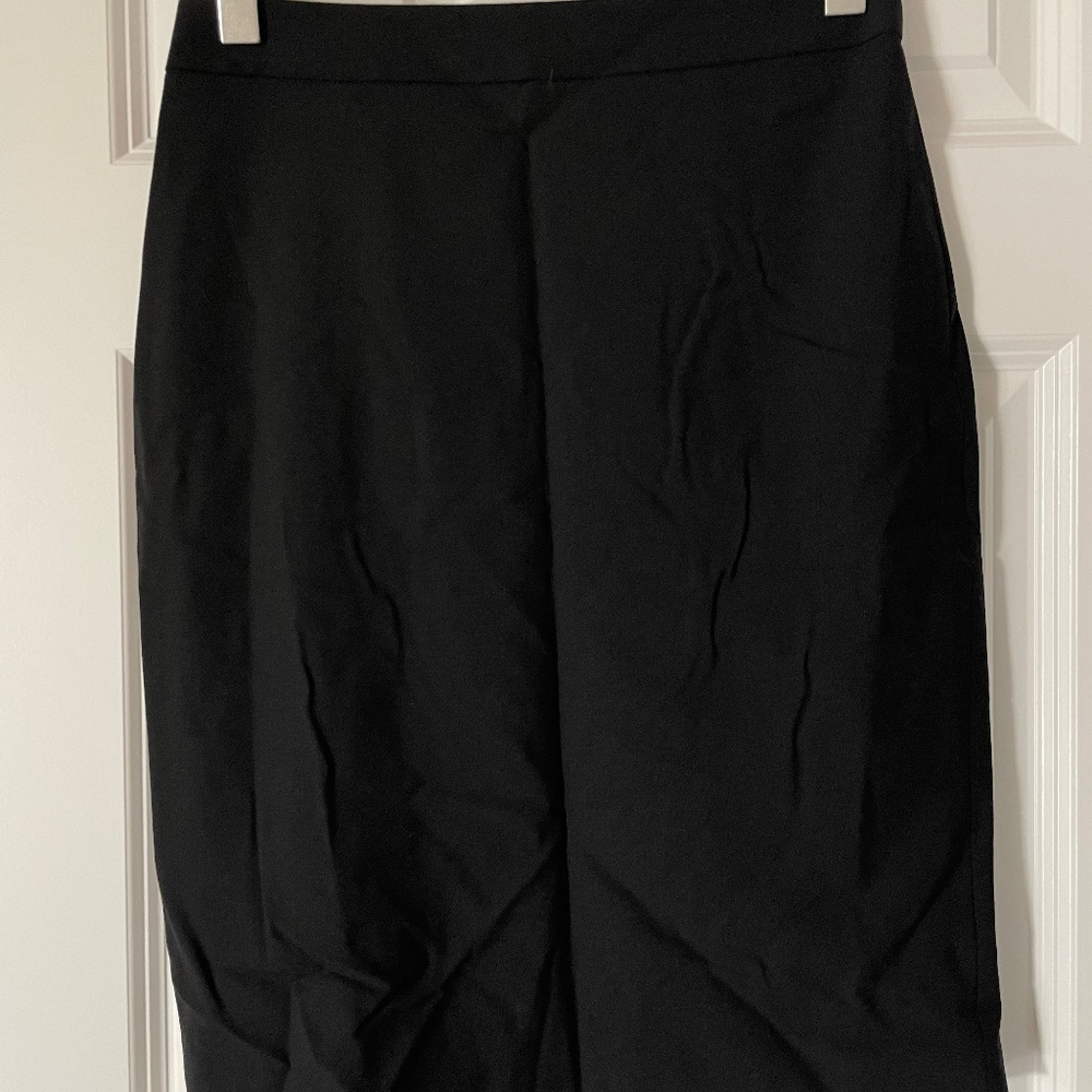 NWT Banana Republic black wool pencil skirt size 2